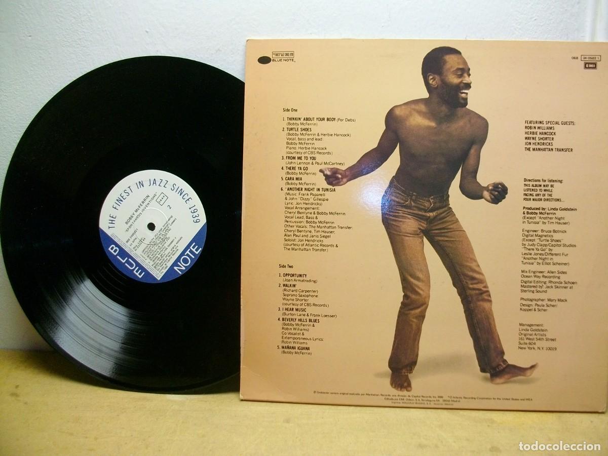 Discos de vinilo: Bobby McFerrin &ndash; Spontaneous Inventions LP - Foto 2