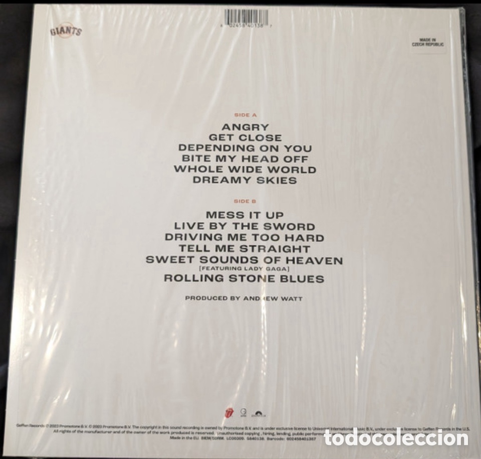 Discos de vinilo: Rolling Stones Hackney Diamonds vinilo Gians - Foto 3