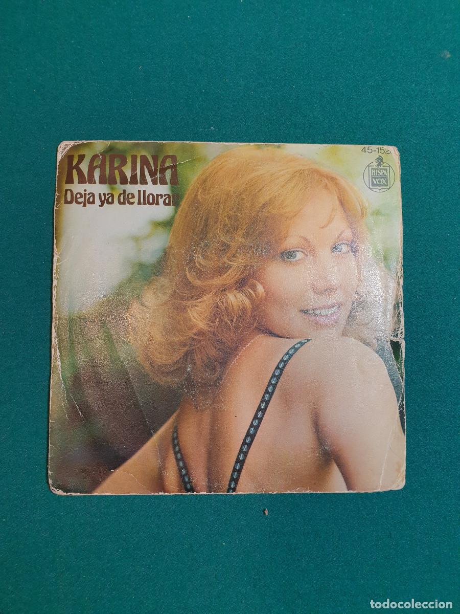 Discos de vinilo: Karina &ndash; Deja Ya De Llorar - Foto 1