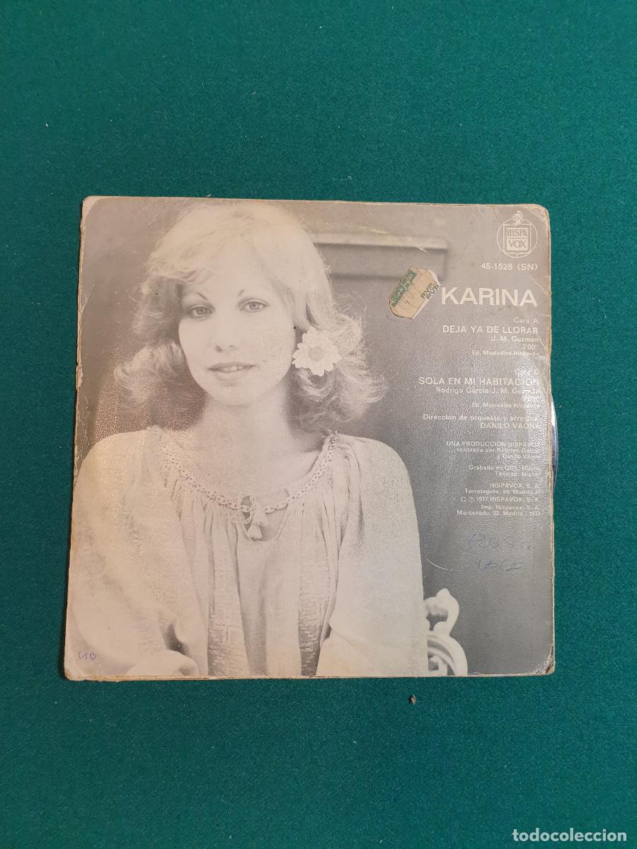Discos de vinilo: Karina &ndash; Deja Ya De Llorar - Foto 2