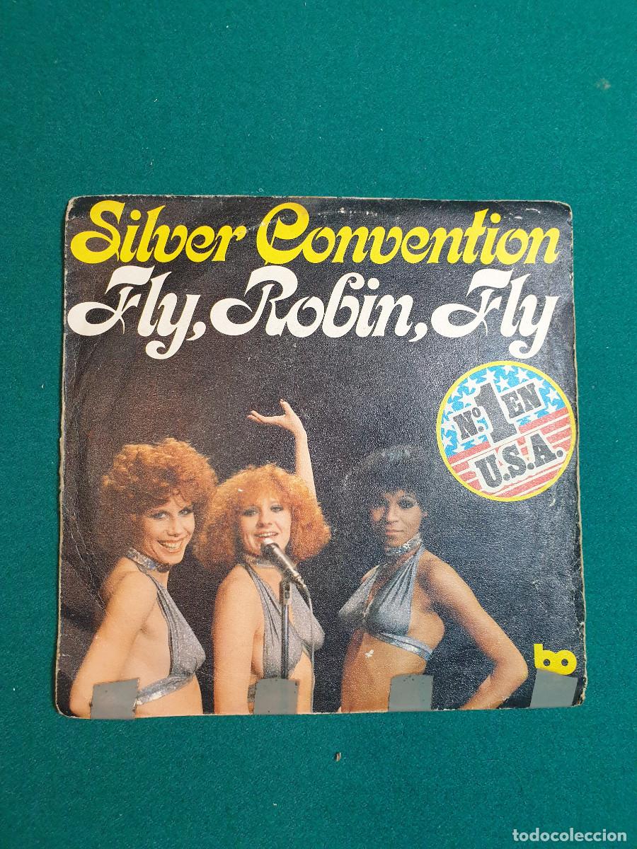 Discos de vinilo: Silver Convention &ndash; Fly, Robin, Fly / Tiger Baby - Foto 1
