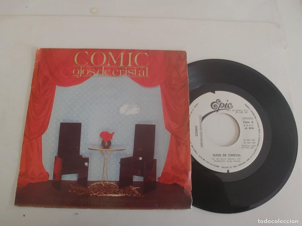 Discos de vinilo: COMIC-SINGLE OJOS DE CRISTAL - Foto 1