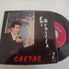 Discos de vinilo: EMI BONILLA-EP SAETAS