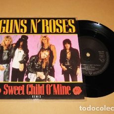 Discos de vinilo: GUNS N' ROSES - SWEET CHILD O' MINE - SINGLE - 1989 - IMPORT