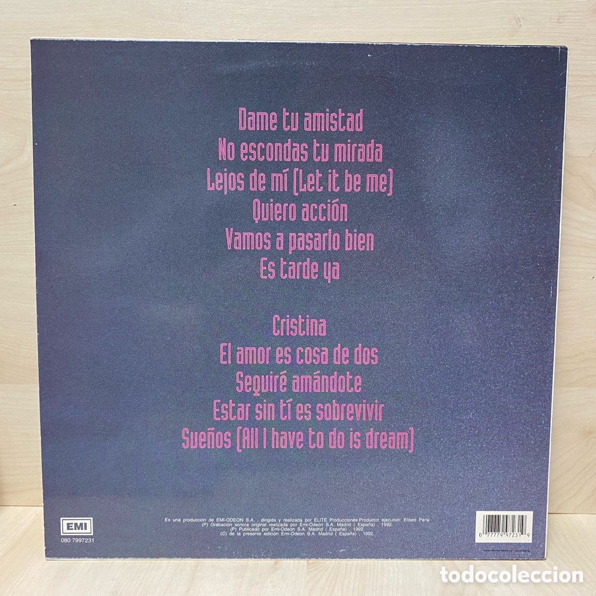 Discos de vinilo: Tennessee - Sue&ntilde;os (LP, Album) - Foto 2