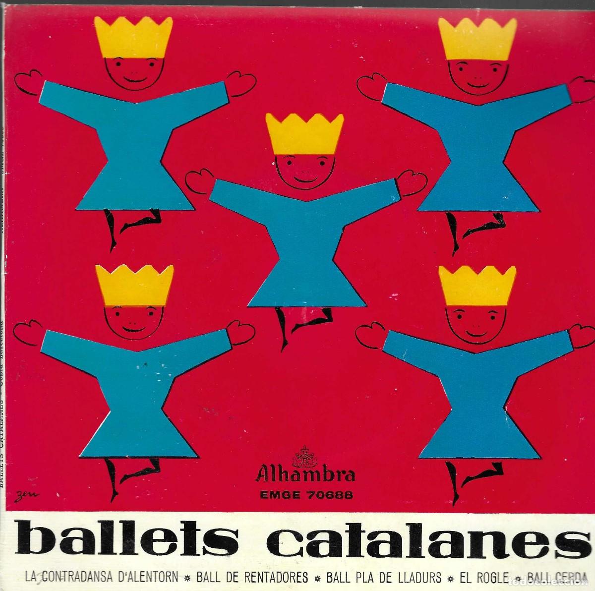Discos de vinilo: ALHAMBRA -- BATLLETS CATALANES -- 1965 - Foto 1