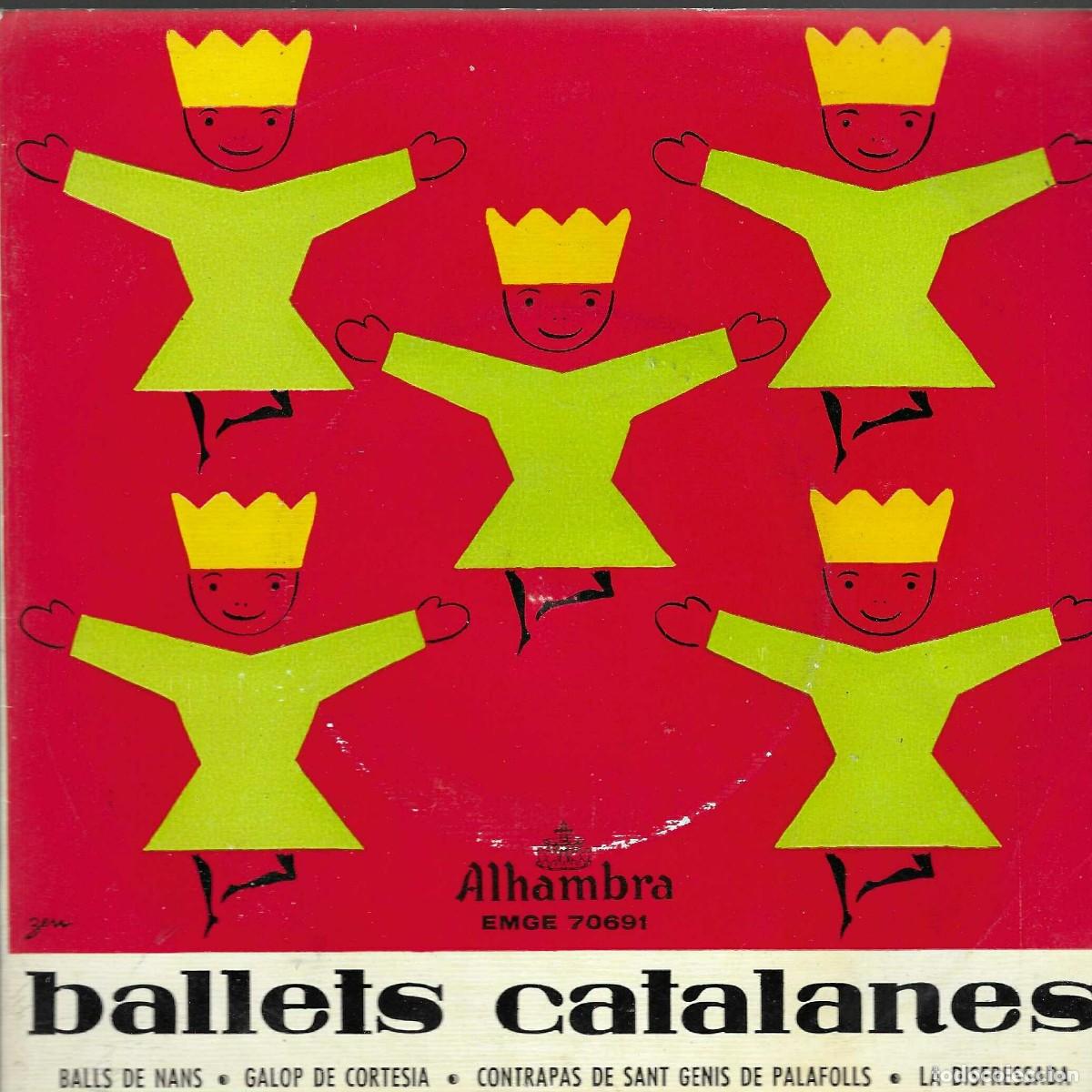 Discos de vinilo: ALHAMBRA -- BATLLETS CATALANES -- 1965 - Foto 2