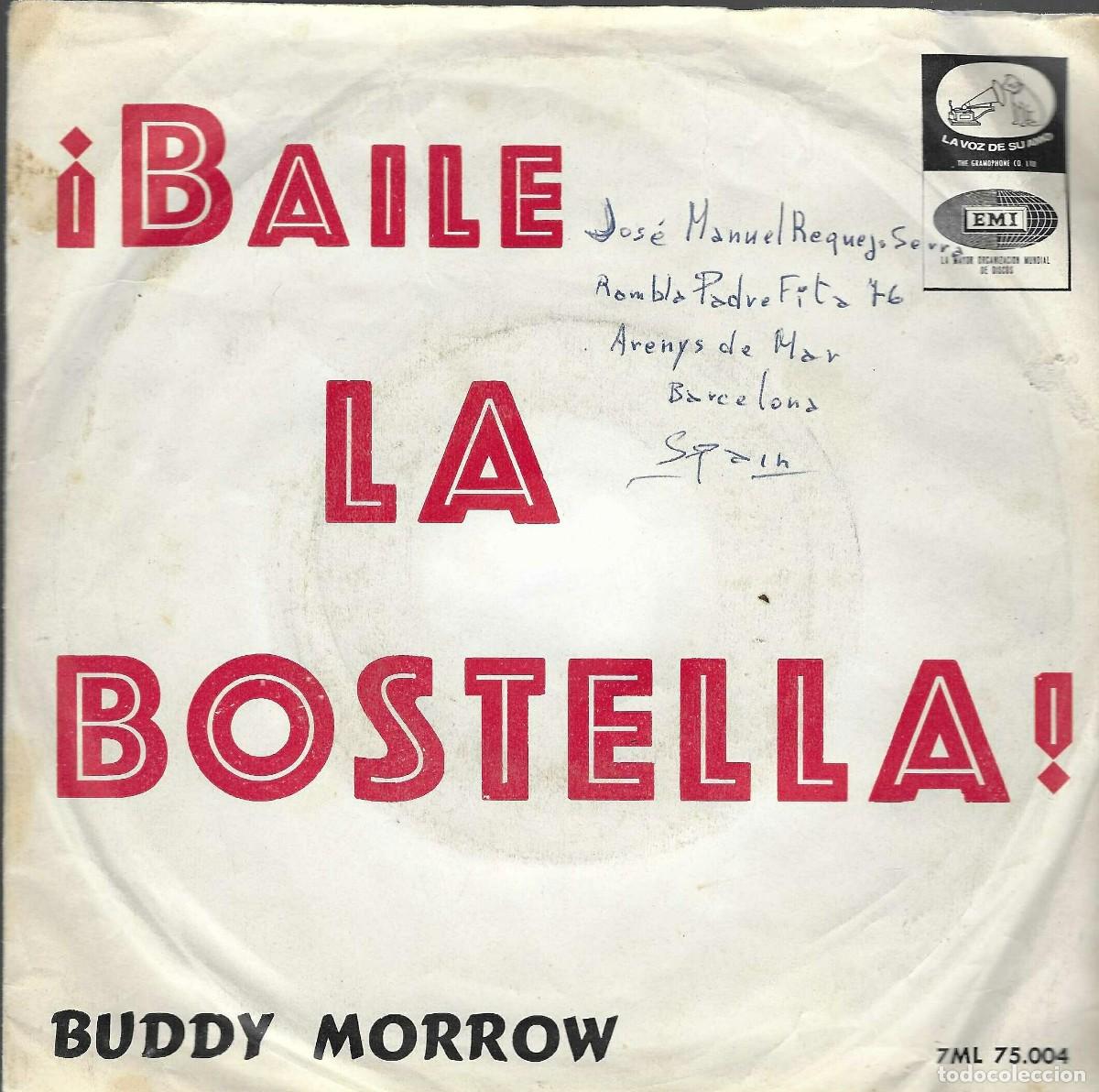 Discos de vinilo: EMI -- BUDDY MORROW -- BAILE LA BOSTELLA - Foto 1