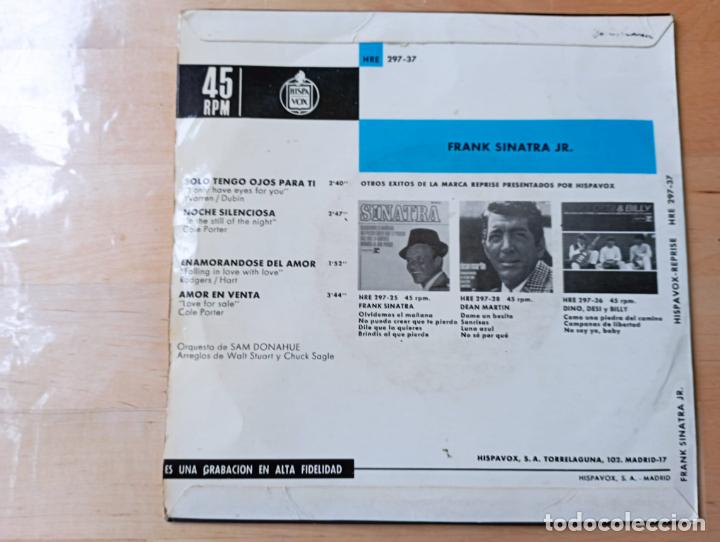 Discos de vinilo: SINGLE FRANK SINATRA JR. HISPA VOX. - Foto 2