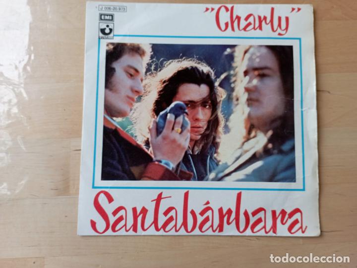 Discos de vinilo: SINGLE SANTABARBARA,CHARLY.EMI. - Foto 1