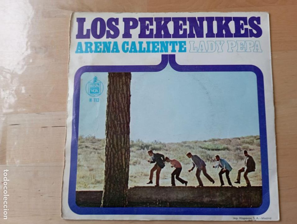 Discos de vinilo: SINGLE LOS PEKENIKES.HISPANO VOX. - Foto 1