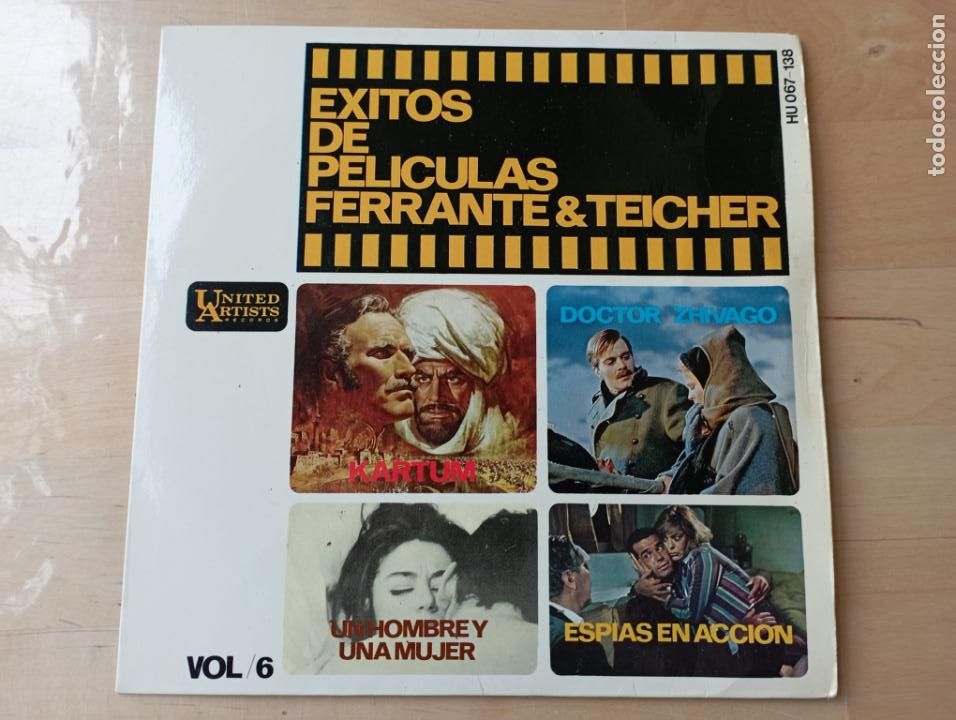 Discos de vinilo: SINGLE EXITOS DE PELICULAS.VOL6 . - Foto 1
