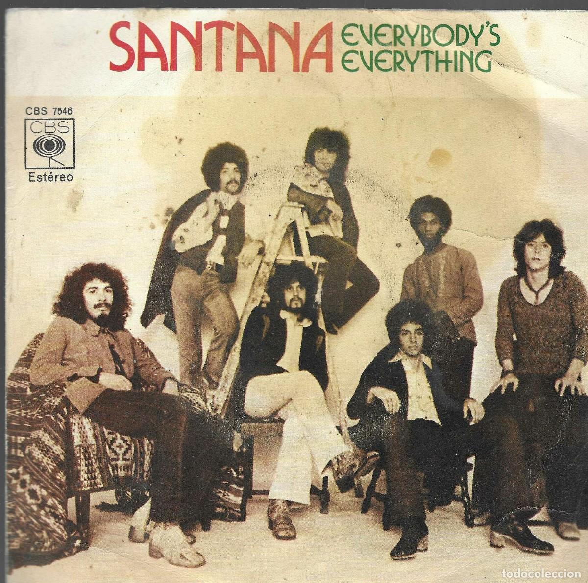 Discos de vinilo: SANTANA -- EVERYBODYS EVERYTHING --- GUAJIRA - Foto 1