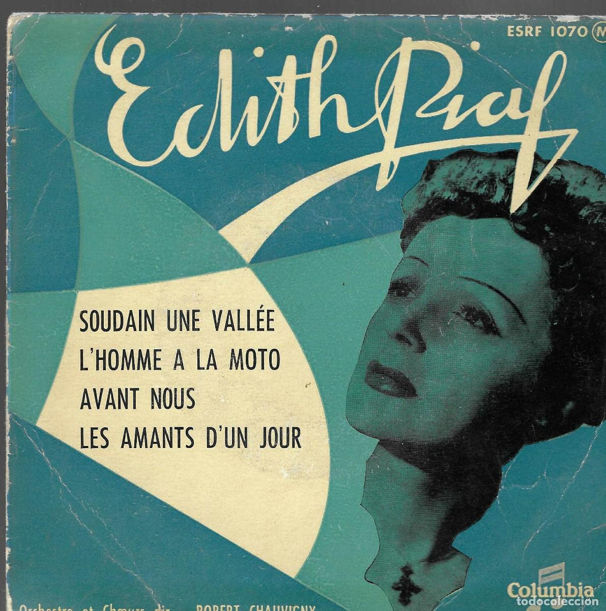 Discos de vinilo: COLUMBIA -- EDITH PIAF - Foto 1
