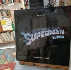 Discos de vinilo: SUPERMAN, EL FILM - B.S.O. , COMPUESTA Y DIRIGIDA OPR JOHN WILLIAMS - DOBLE LP. WEA RECORDS 1978