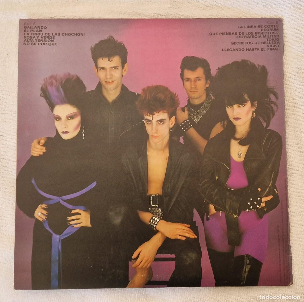 Discos de vinilo: ALASKA Y LOS PEGAMOIDES-GRANDES EXITOS LP 1982 (HISPAVOX) ESPA&Ntilde;A - Foto 4