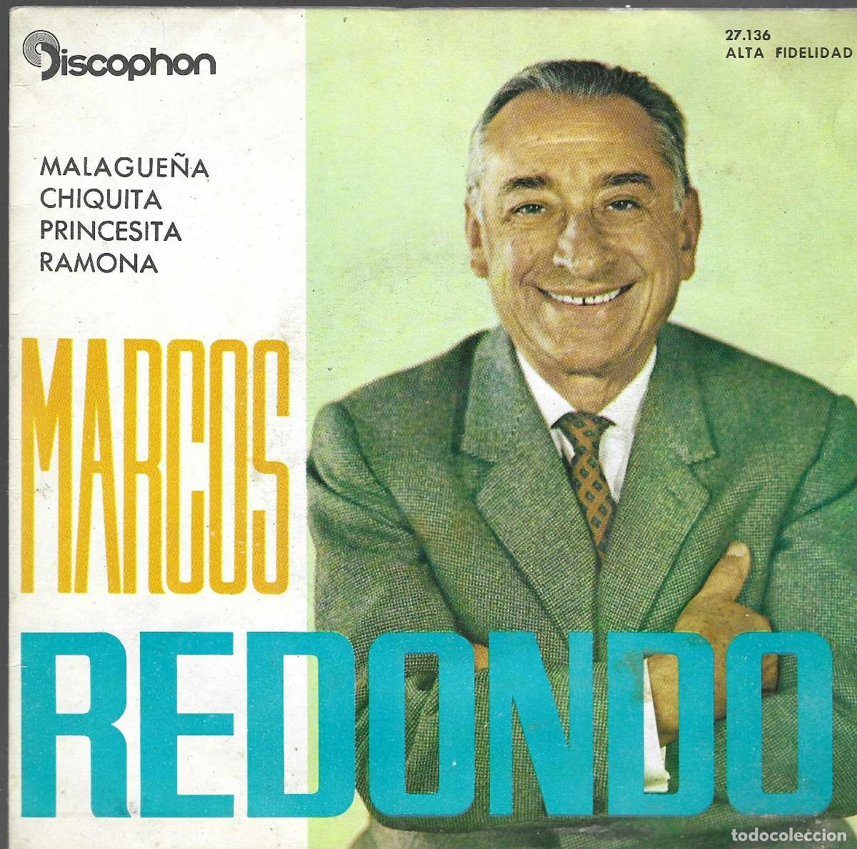 Discos de vinilo: MARCOS REDONDO - Foto 1