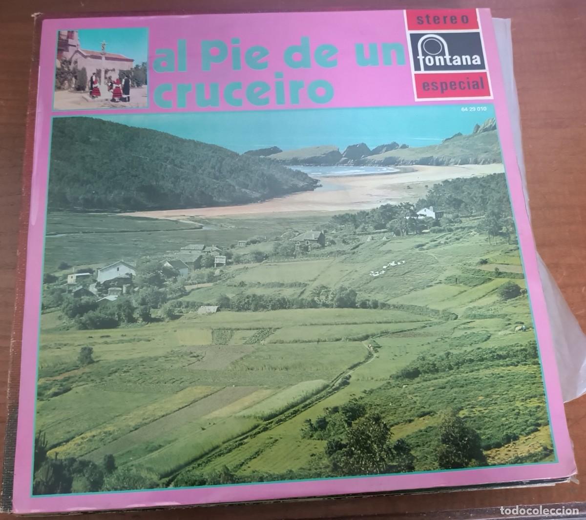 Discos de vinilo: AL PIE DE UN CRUCEIRO - Foto 1
