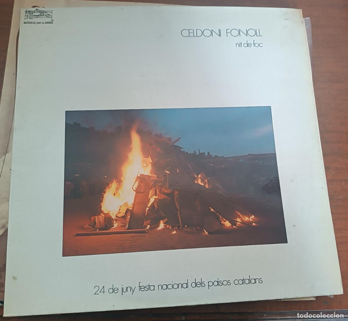 Discos de vinilo: CELDONI FONOLL -- NIT DE FOC - Foto 1