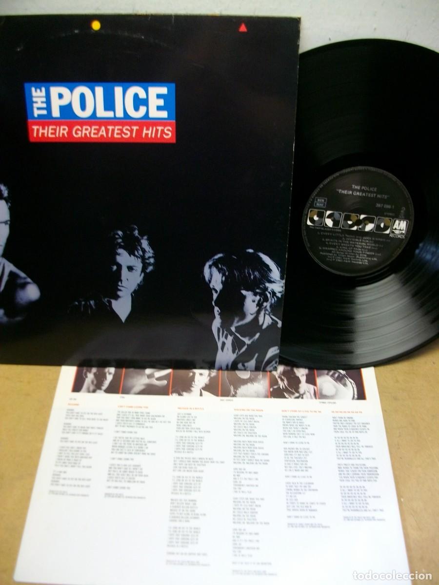 Discos de vinilo: THE POLICE THEIR GREATEST HITS LP