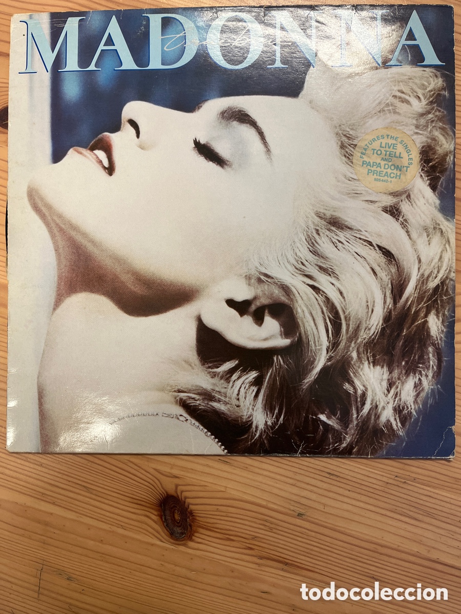 Discos de vinilo: Madonna. True blue. LP - Foto 1