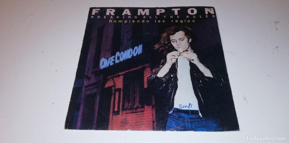Discos de vinilo: T-Peter Frampton - Breaking All The Rules - SINGLE 7&rdquo; PORT VG DISC NM - Foto 1