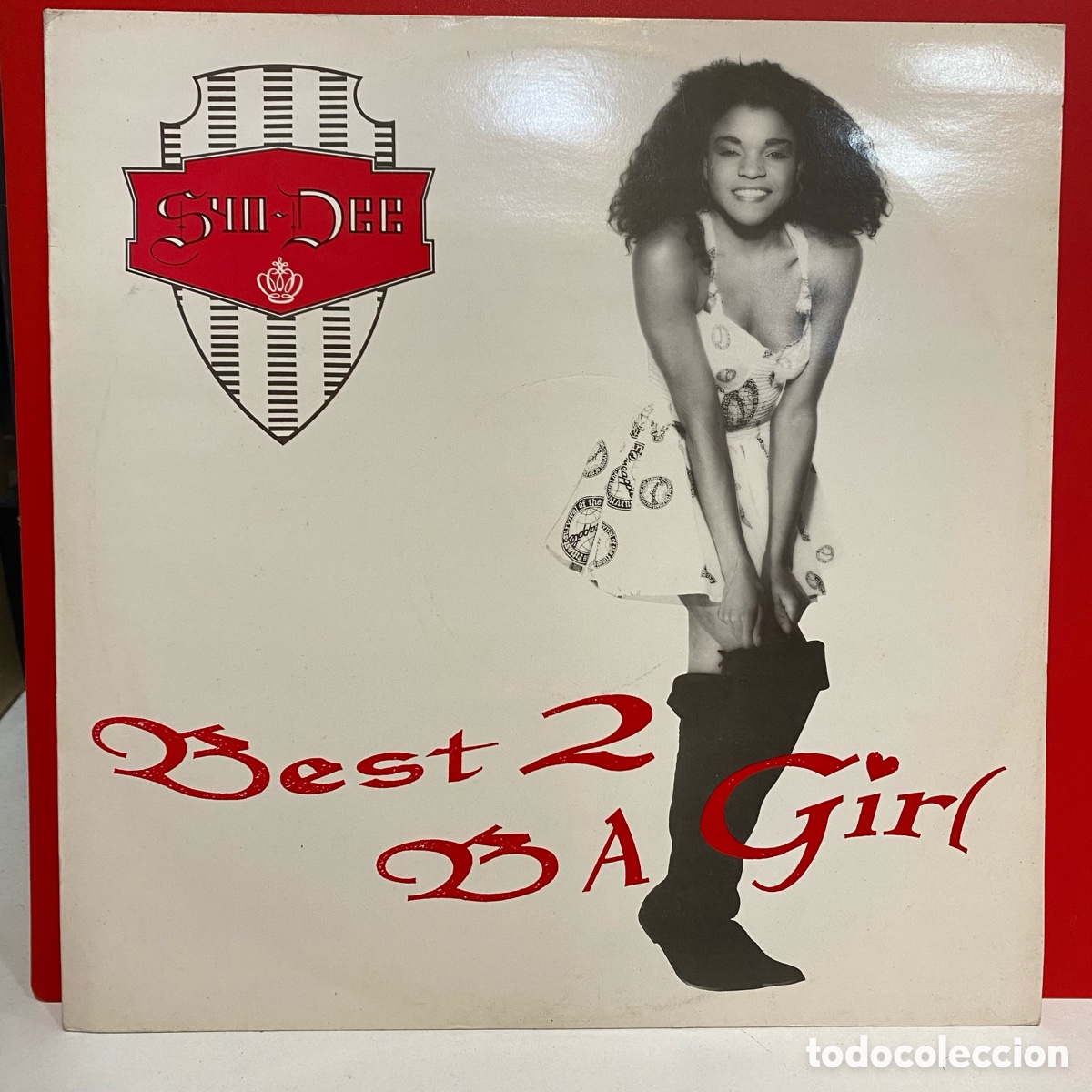 Discos de vinilo: MC Syn-Dee - Best 2 B A Girl (12&rdquo;) - Foto 1