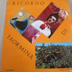 Discos de vinilo: RICORDO DI TAORMINA. EP, ITALIAN 7” EDITION. MAGNÍFICO ESTADO (VG+/NM)
