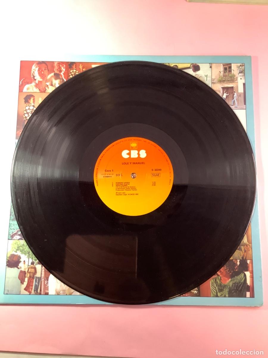Discos de vinilo: LOLE Y MANUEL - LOLE Y MANUEL - LP SPAIN 1977 - Foto 3