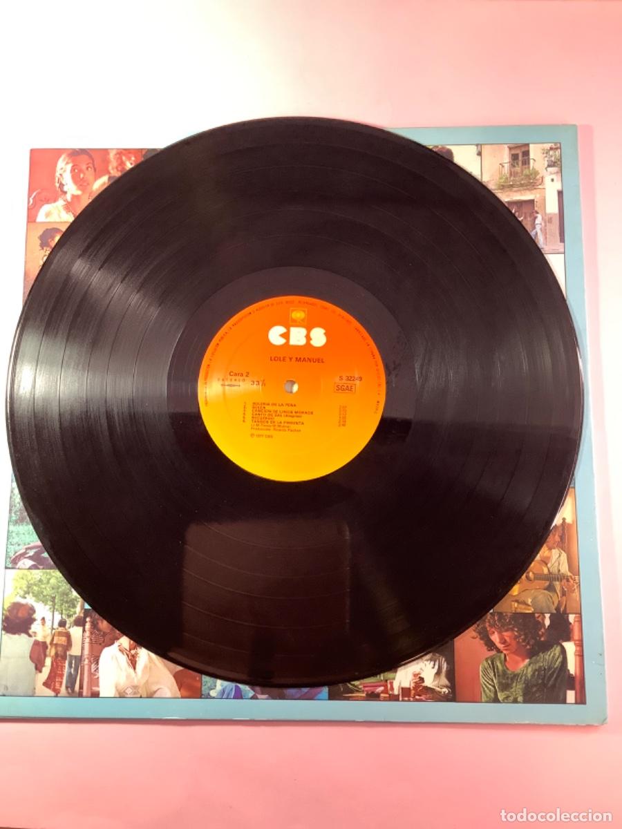 Discos de vinilo: LOLE Y MANUEL - LOLE Y MANUEL - LP SPAIN 1977 - Foto 4