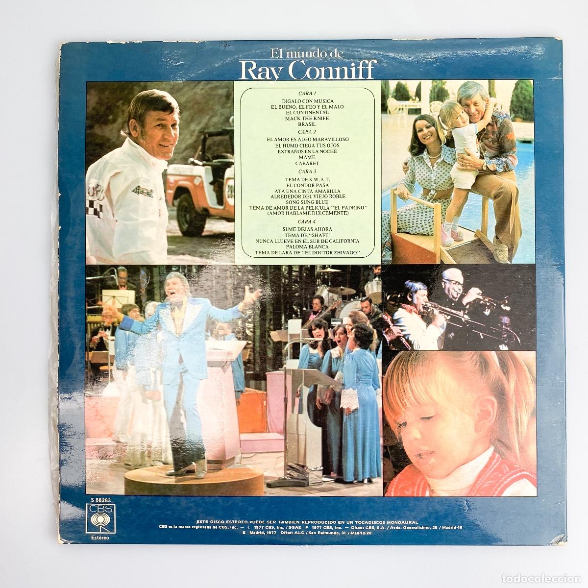 Discos de vinilo: 2xLP, Gat. Ray Conniff. El Mundo De Ray Conniff (VG/+VG+) - Foto 2