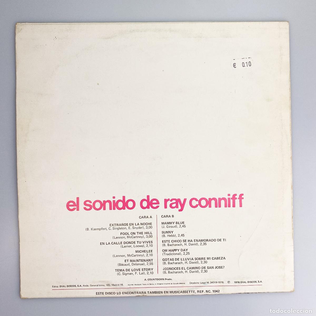 Discos de vinilo: LP. Ray Conniff. El Sonido De Ray Conniff (VG/+VG+) - Foto 2