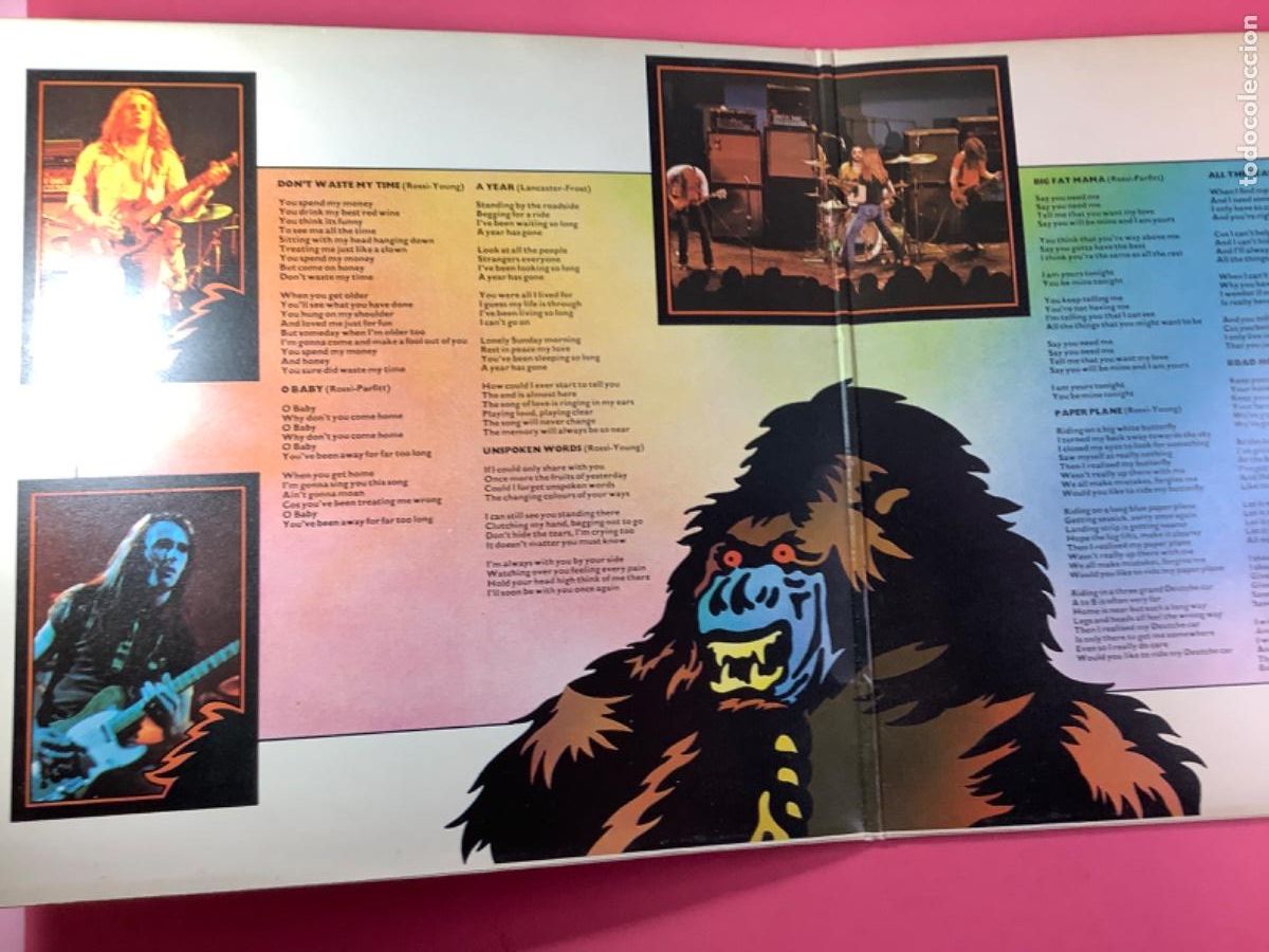 Discos de vinilo: STATUS QUO - PILEDRIVER - ENGLAND V&Eacute;RTIGO 1972 GATEFOLD - Foto 2