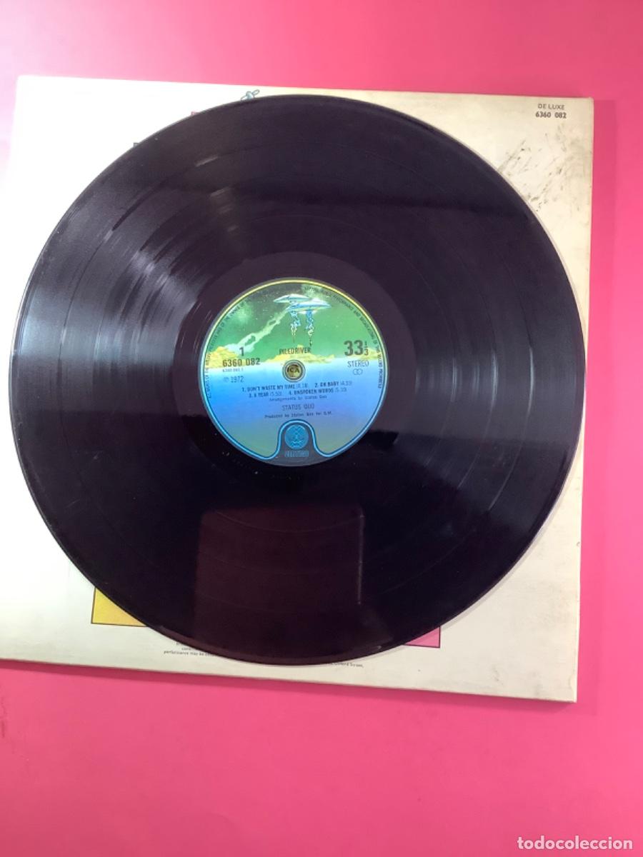 Discos de vinilo: STATUS QUO - PILEDRIVER - ENGLAND V&Eacute;RTIGO 1972 GATEFOLD - Foto 4