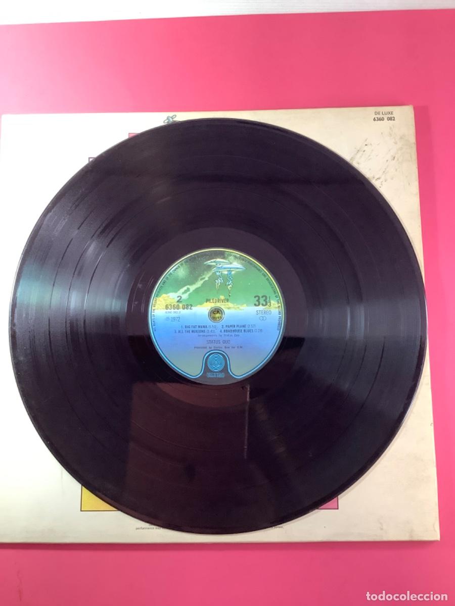 Discos de vinilo: STATUS QUO - PILEDRIVER - ENGLAND V&Eacute;RTIGO 1972 GATEFOLD - Foto 5