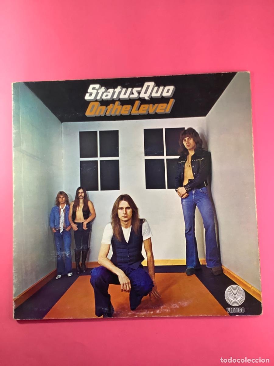 Discos de vinilo: STATUS QUO - ON THE LEVEL - ENGLAND V&Eacute;RTIGO 1972 GATEFOLD - Foto 1
