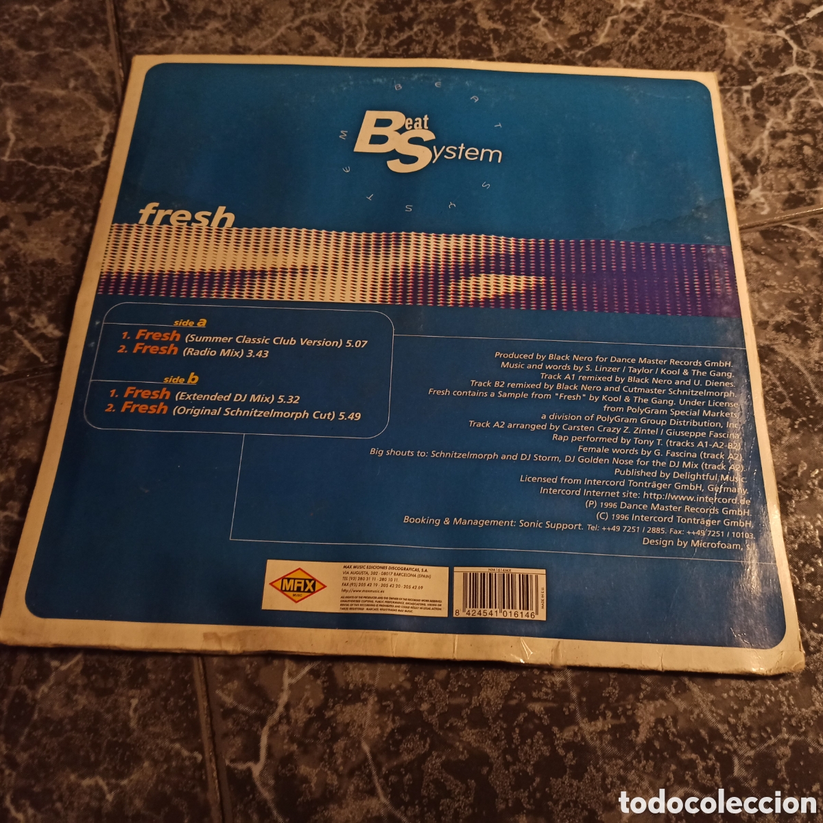 Discos de vinilo: Beat System - Fresh (12&rdquo;, Maxi) - Foto 2