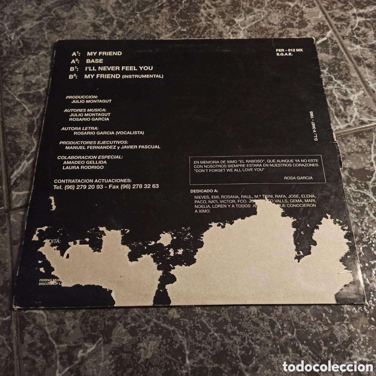 Discos de vinilo: Sparkle - My Friend (12&rdquo;) - Foto 2