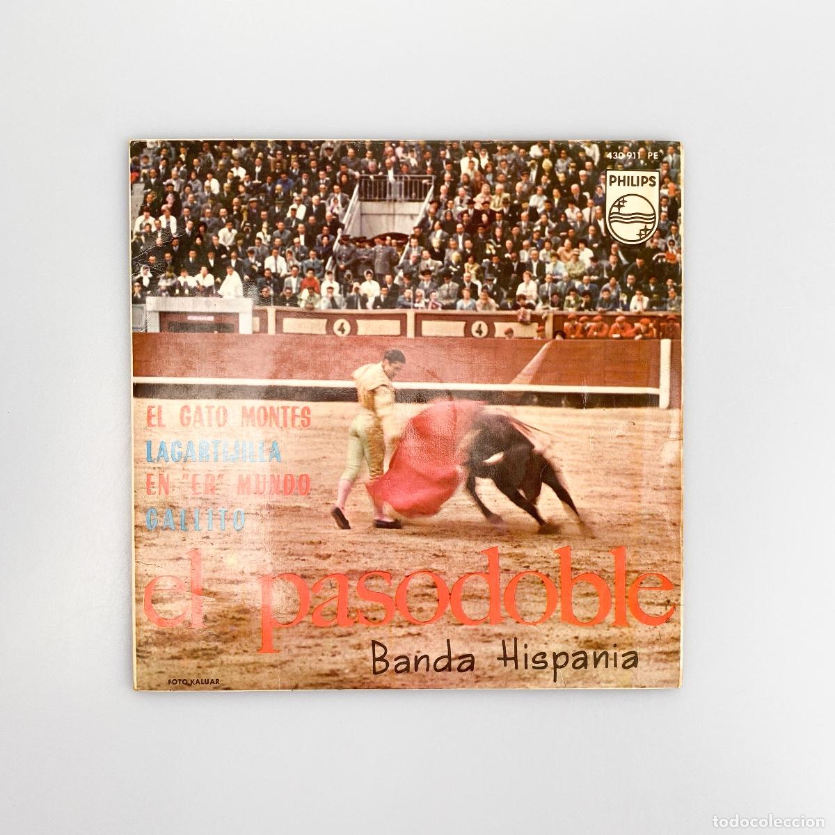 Discos de vinilo: EP. Banda Hispania. El Pasodoble (G+/VG+) - Foto 1