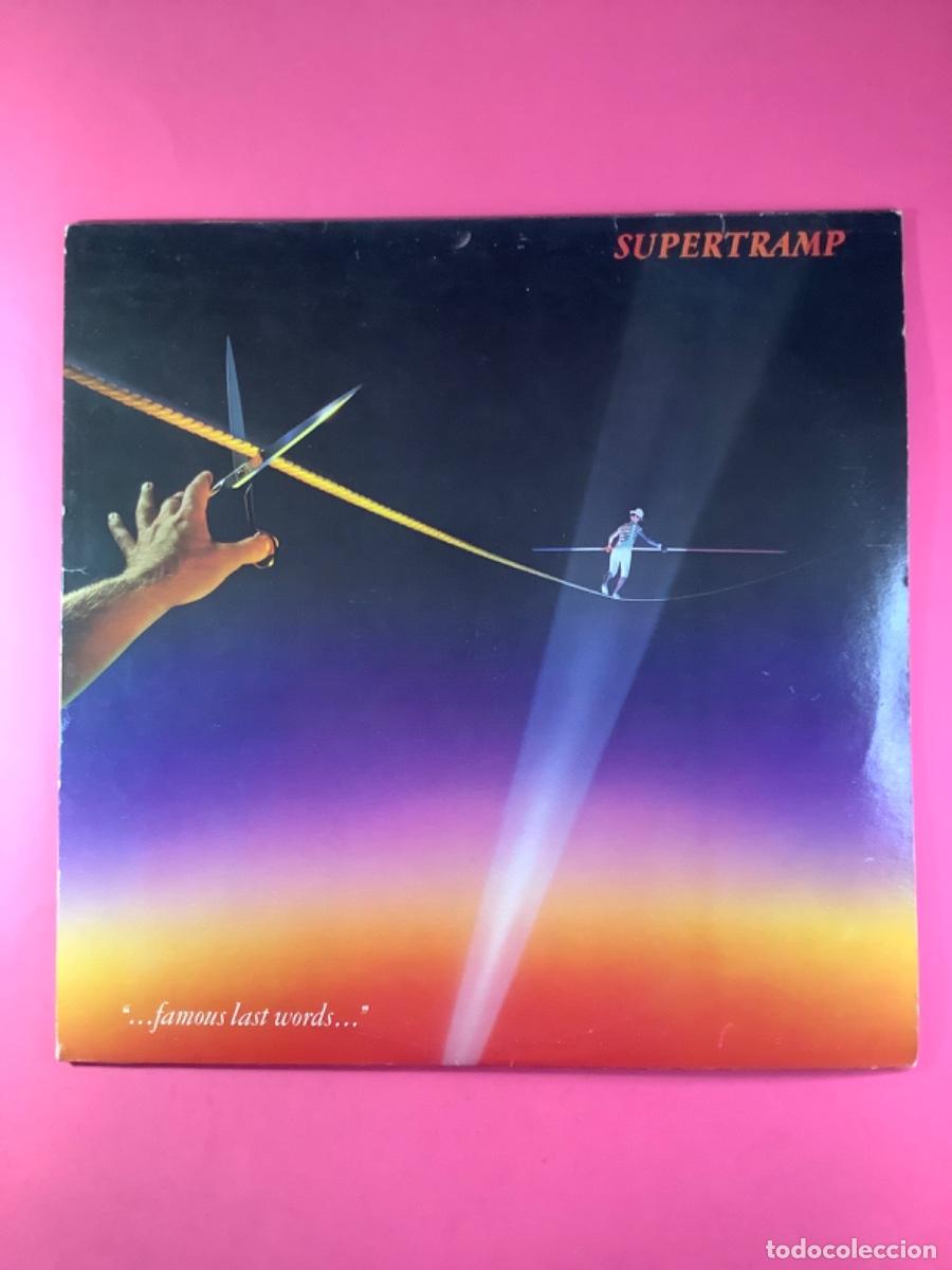 Discos de vinilo: SUPERTRAMP - &hellip;FAMOUS LAST WORDS&hellip; - CANAD&Aacute; 1982 - Foto 1