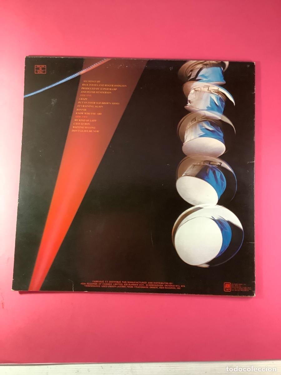 Discos de vinilo: SUPERTRAMP - &hellip;FAMOUS LAST WORDS&hellip; - CANAD&Aacute; 1982 - Foto 2
