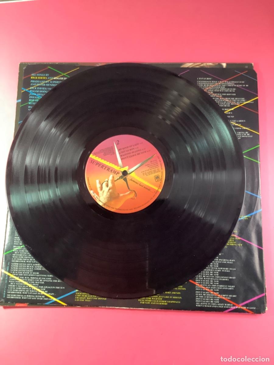 Discos de vinilo: SUPERTRAMP - &hellip;FAMOUS LAST WORDS&hellip; - CANAD&Aacute; 1982 - Foto 4