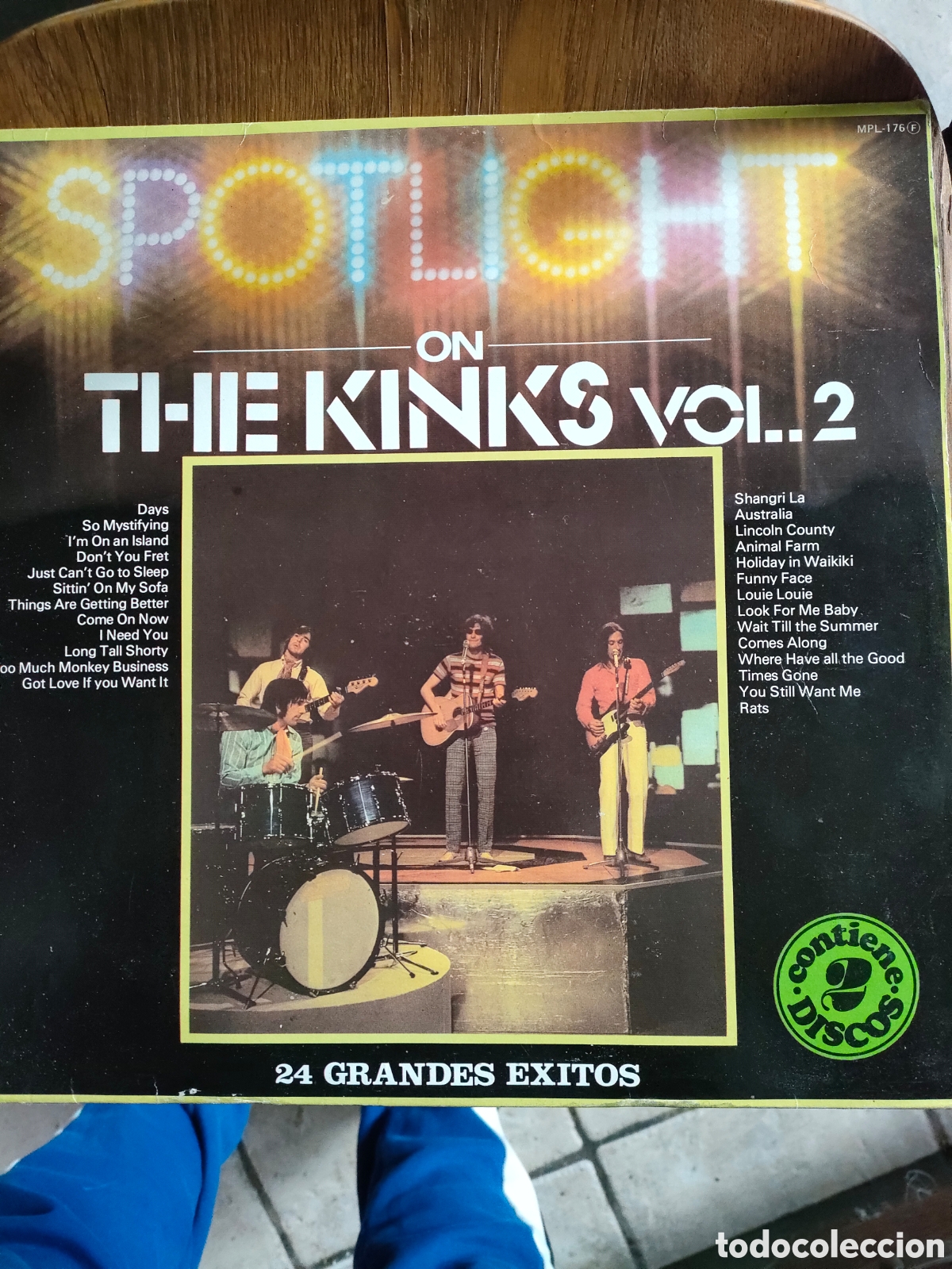 Discos de vinilo: The Kinks - Spotlight Vol.2 - 2 LPs -1982 - Spain - Rock - Foto 1