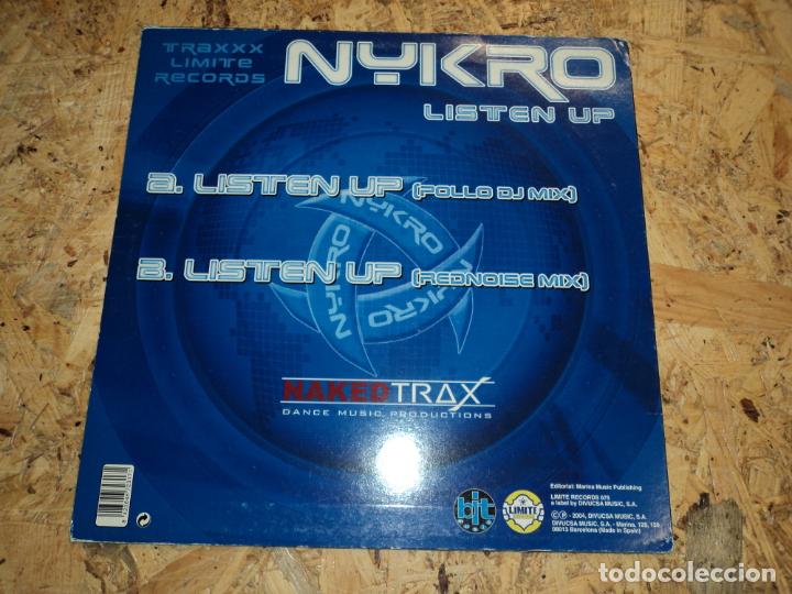 Discos de vinilo: Nykro &lrm;&ndash; Listen Up - Foto 2