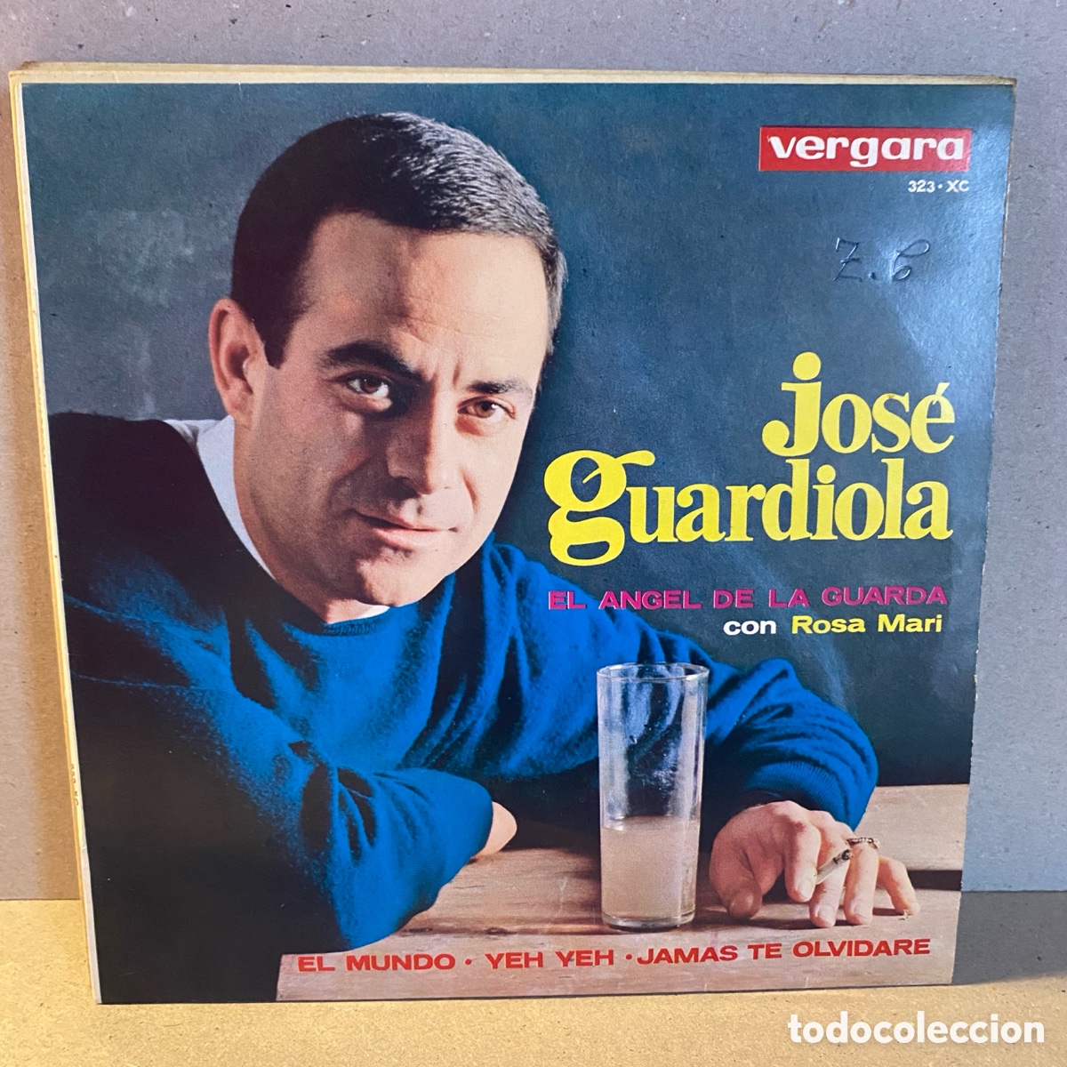 Discos de vinilo: Jos&eacute; Guardiola - El Angel De La Guarda (7&rdquo;, EP) - Foto 1