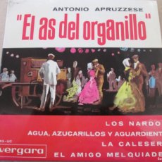 Discos de vinilo: ANTONIO APRUZZESE - EL AS DEL ORGANILLO. EP, ED ESPAÑOLA 7” DE 1964. IMPECABLE (NM)