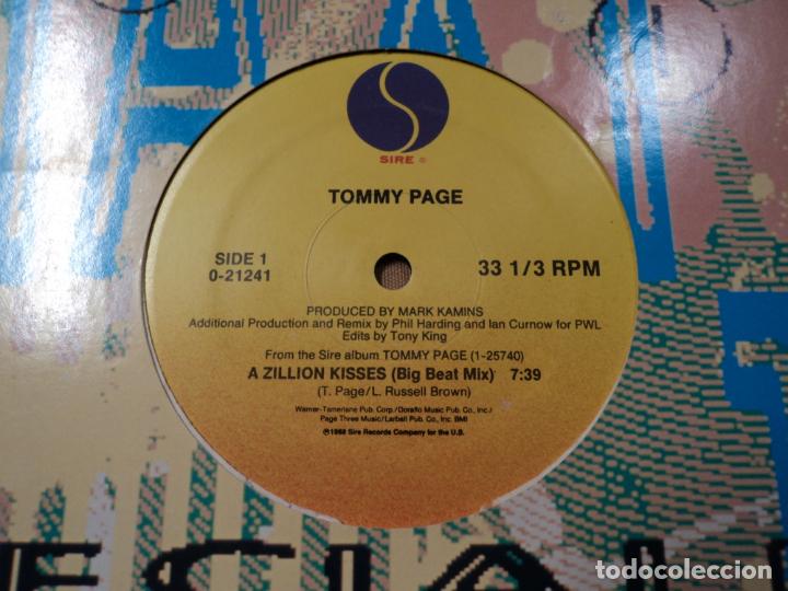 Discos de vinilo: Tommy Page &ndash; A Zillion Kisses - Foto 2