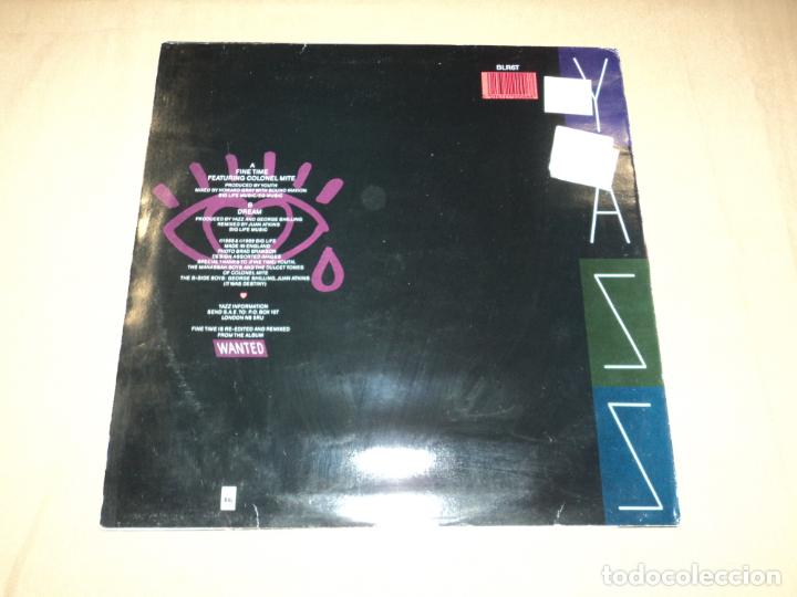 Discos de vinilo: YAZZ - FINE TIME - Foto 2