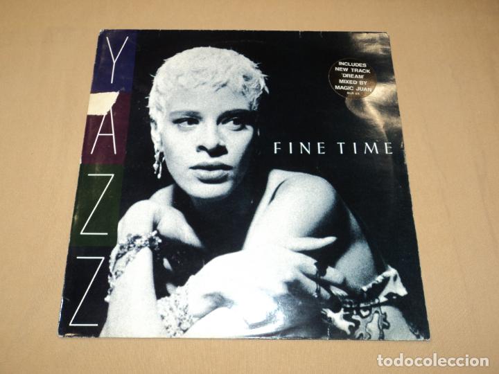 Discos de vinilo: YAZZ - FINE TIME - Foto 1