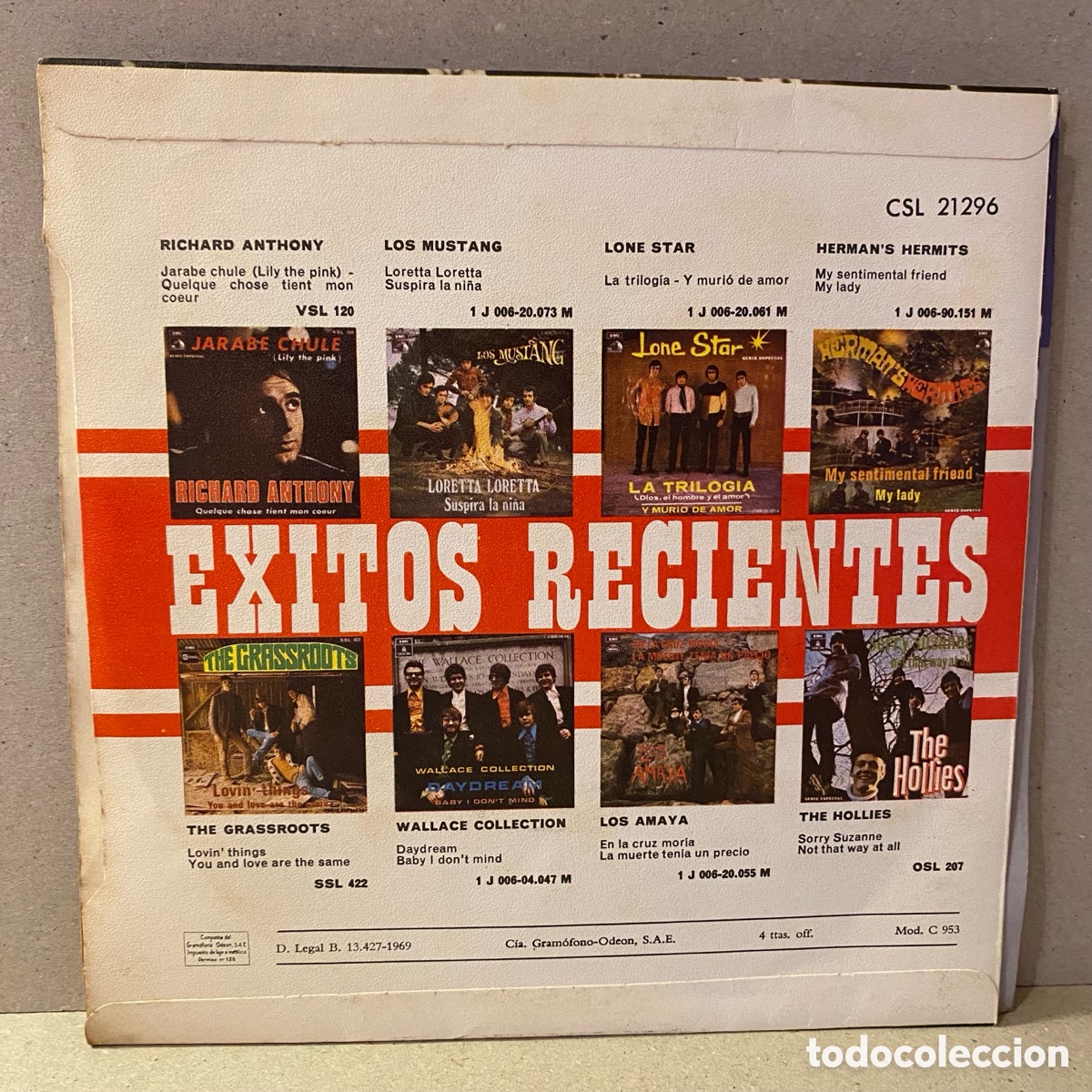 Discos de vinilo: Matt Monro - Todo Pasara (7&rdquo;, Single) - Foto 2